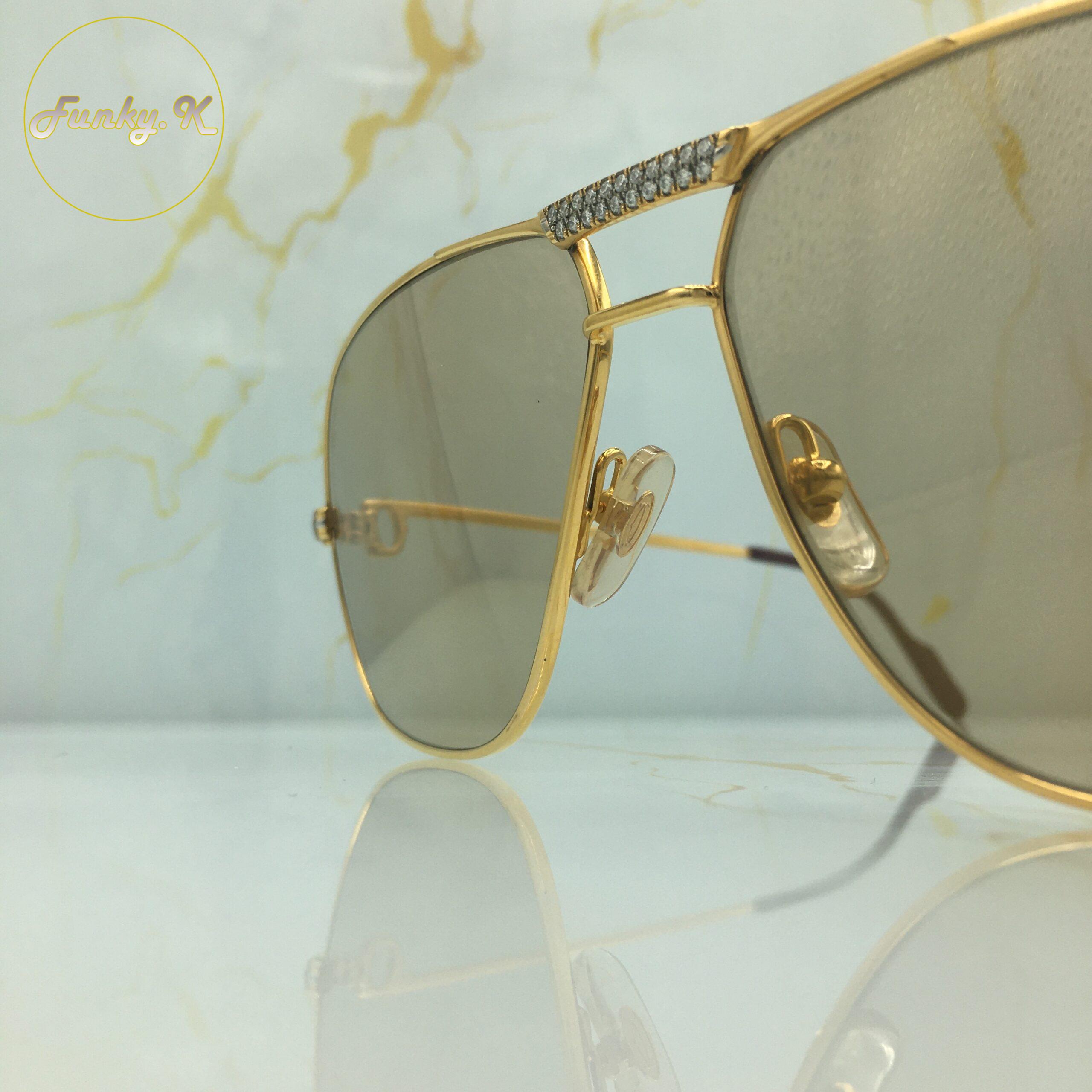 Cartier Tank Gold Custom Diamonds – Image 5