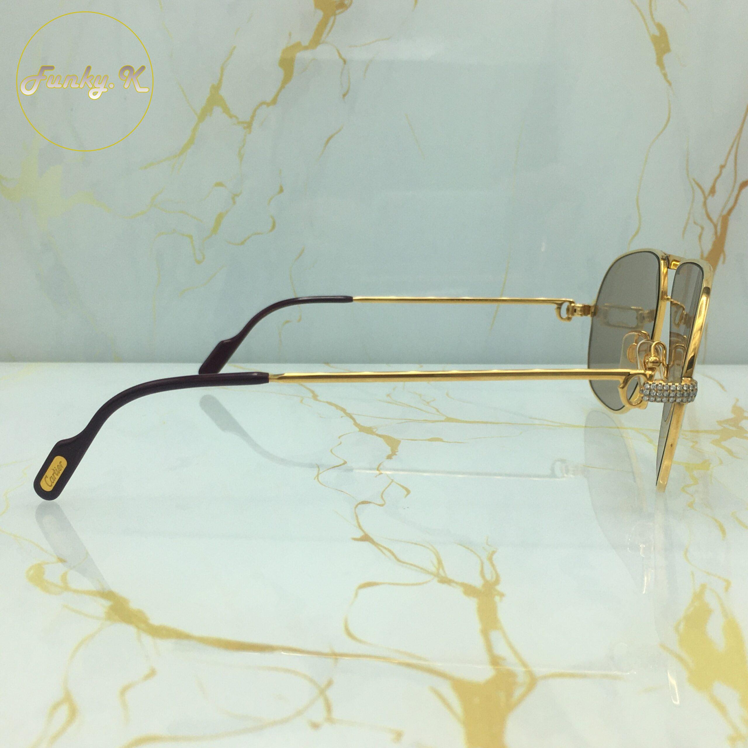 Cartier Tank Gold Custom Diamonds – Image 16