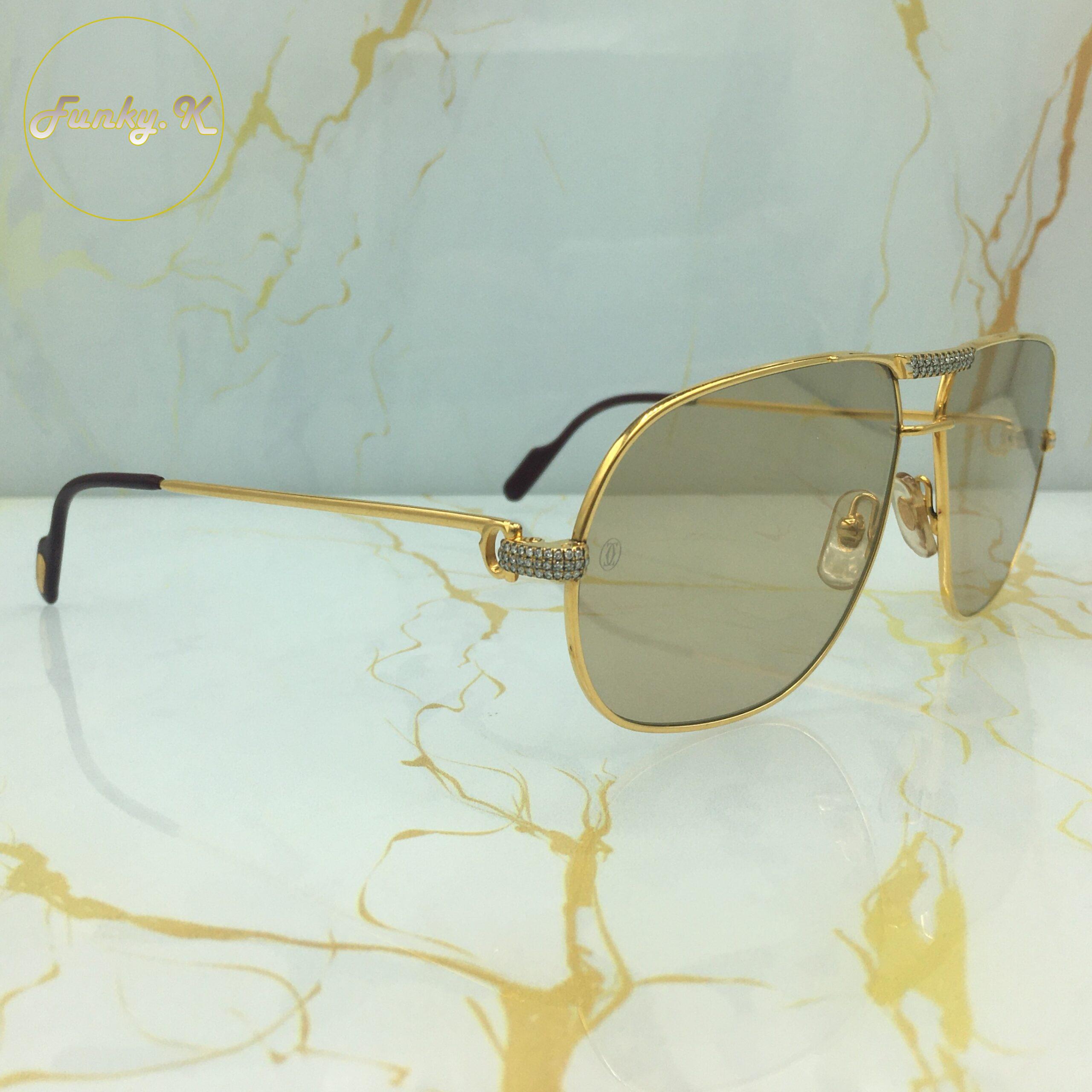 Cartier Tank Gold Custom Diamonds – Image 11