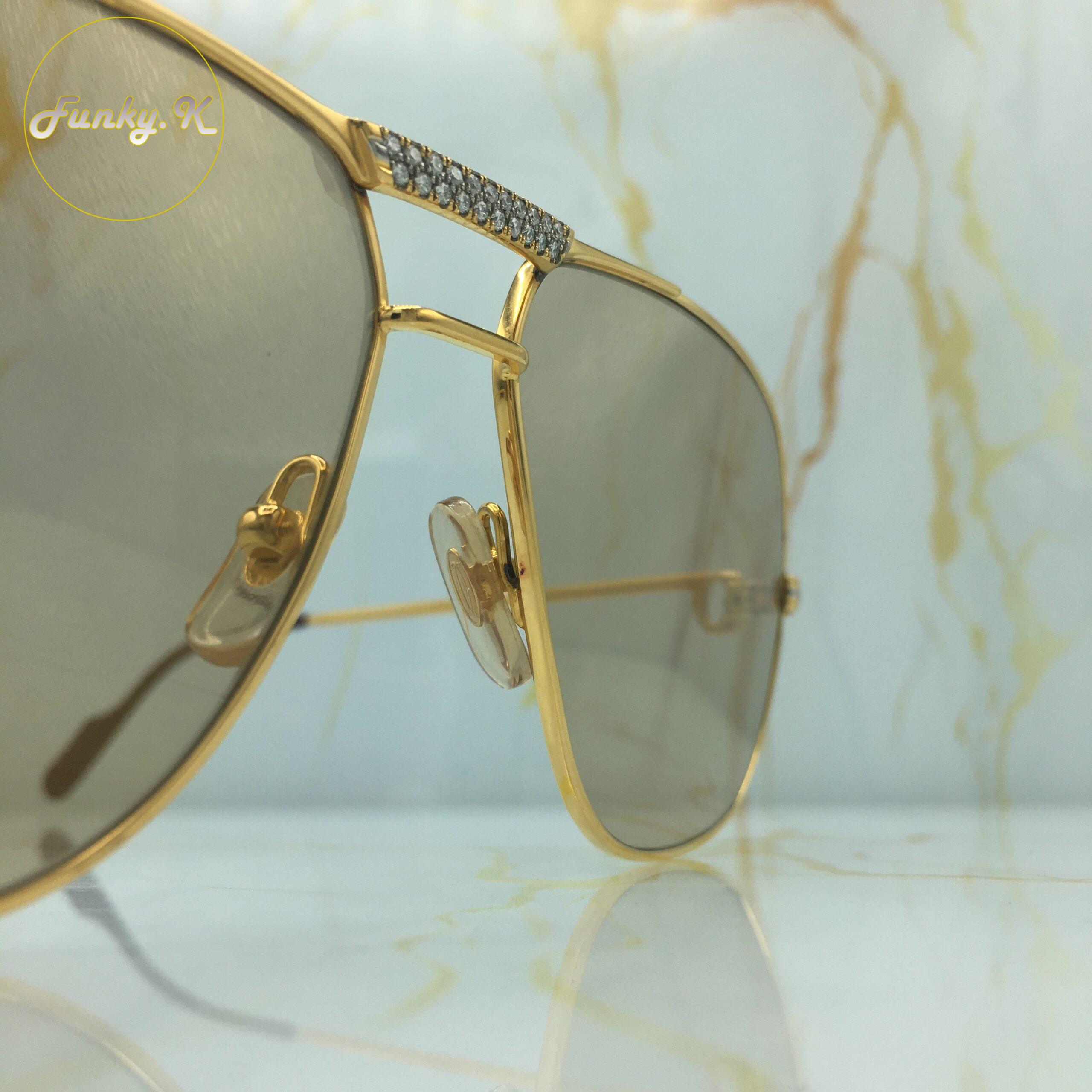 Cartier Tank Gold Custom Diamonds – Image 15