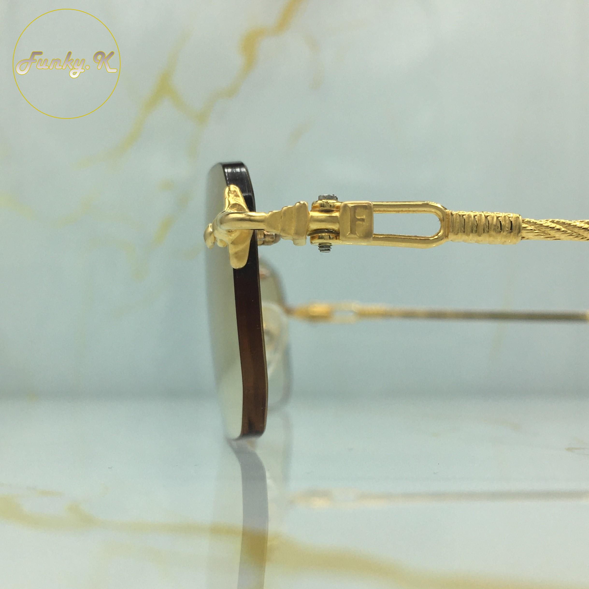 Fred Rimless Full Gold Funky.K – Image 6