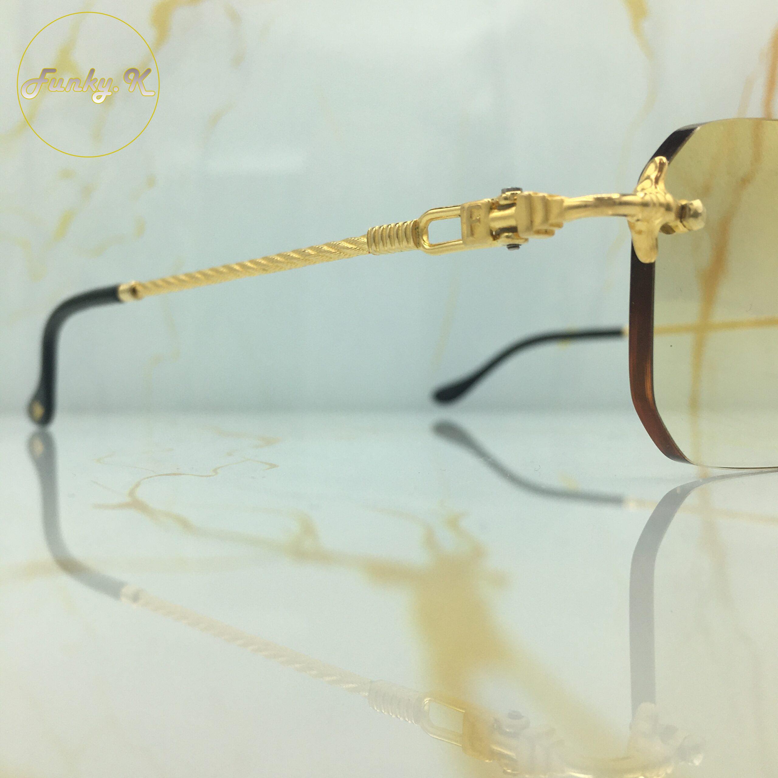Fred Rimless Full Gold Funky.K – Image 12