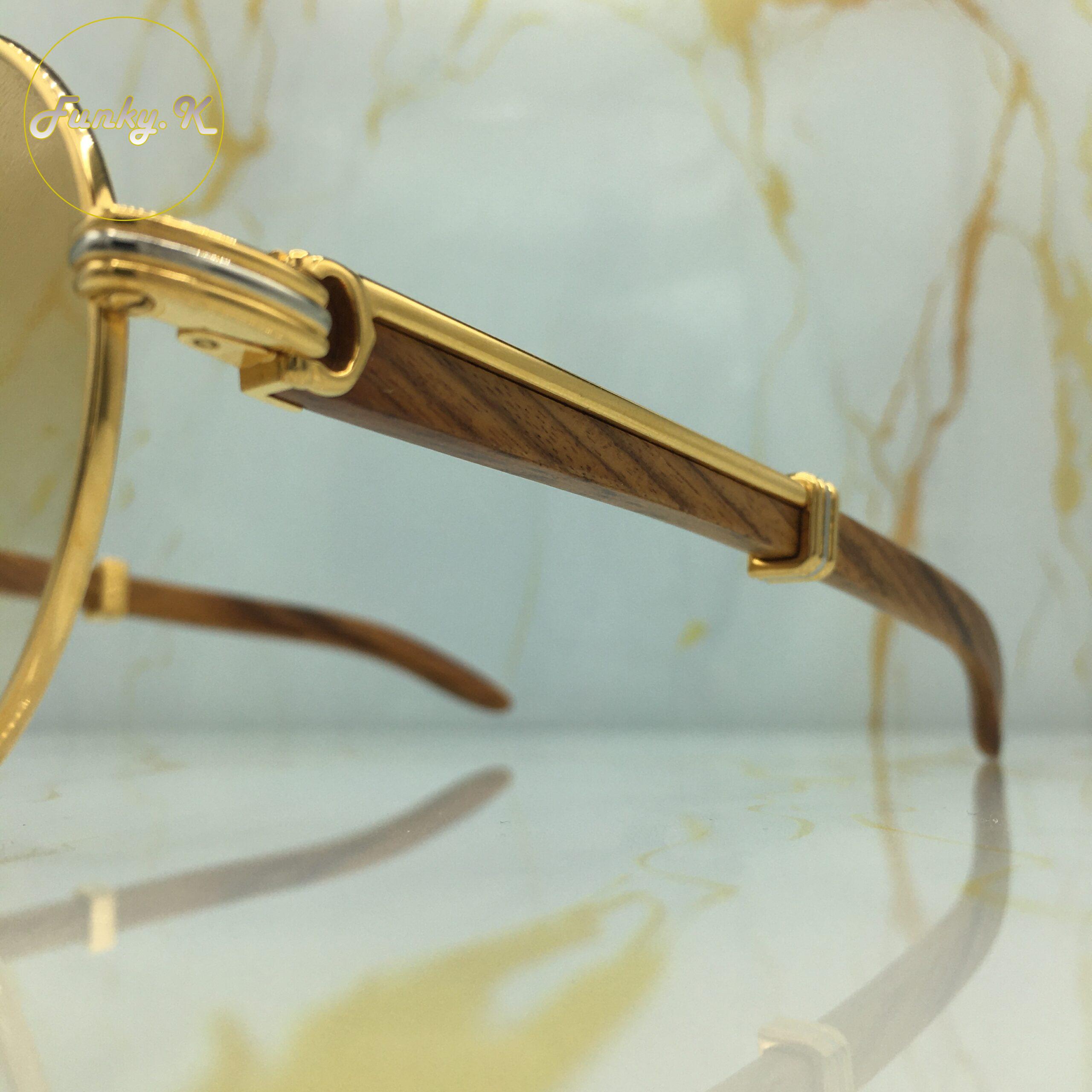 Cartier Bagatelle 1990 Large (Palisander Wood) – Image 4