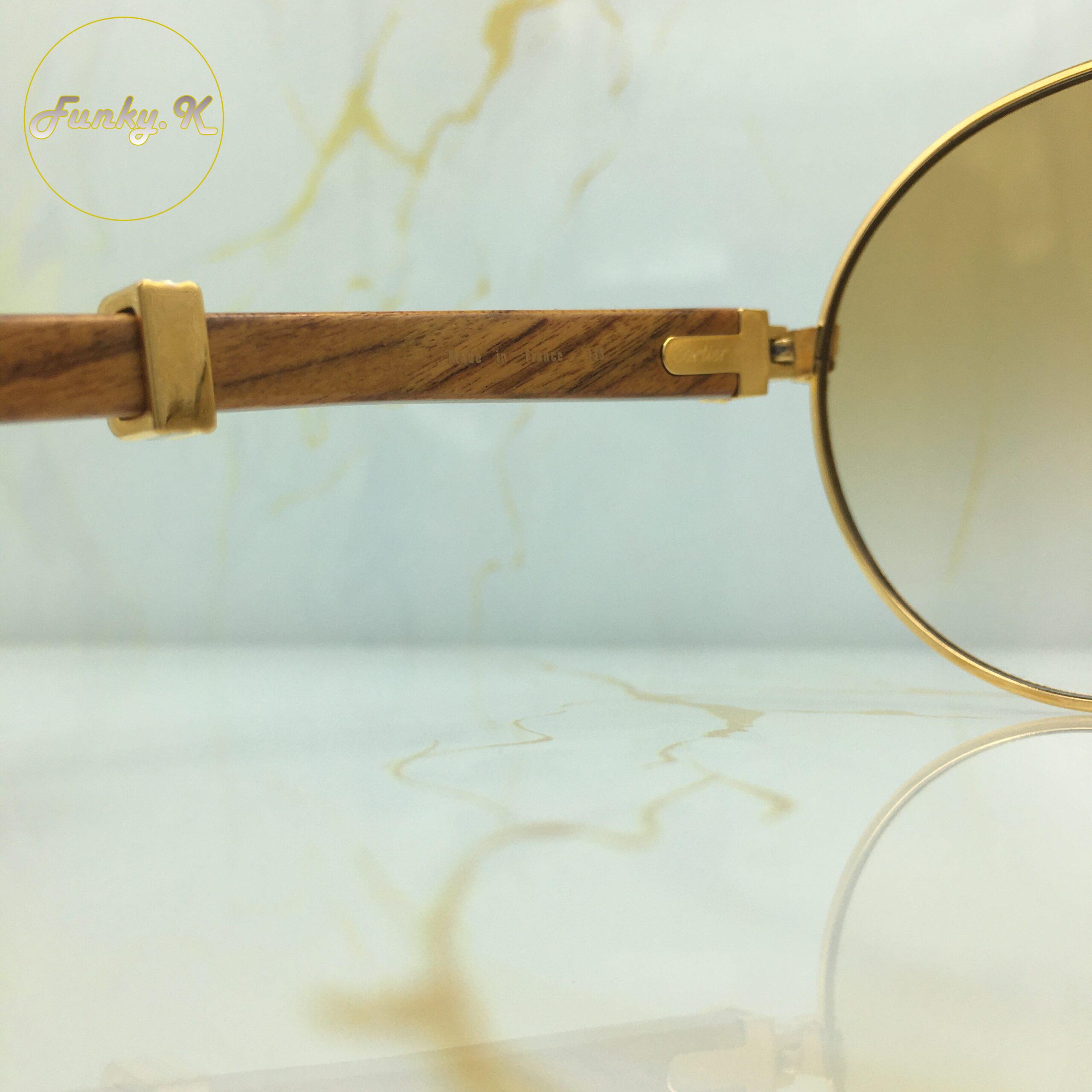 Cartier Bagatelle 1990 Large (Palisander Wood) – Image 8