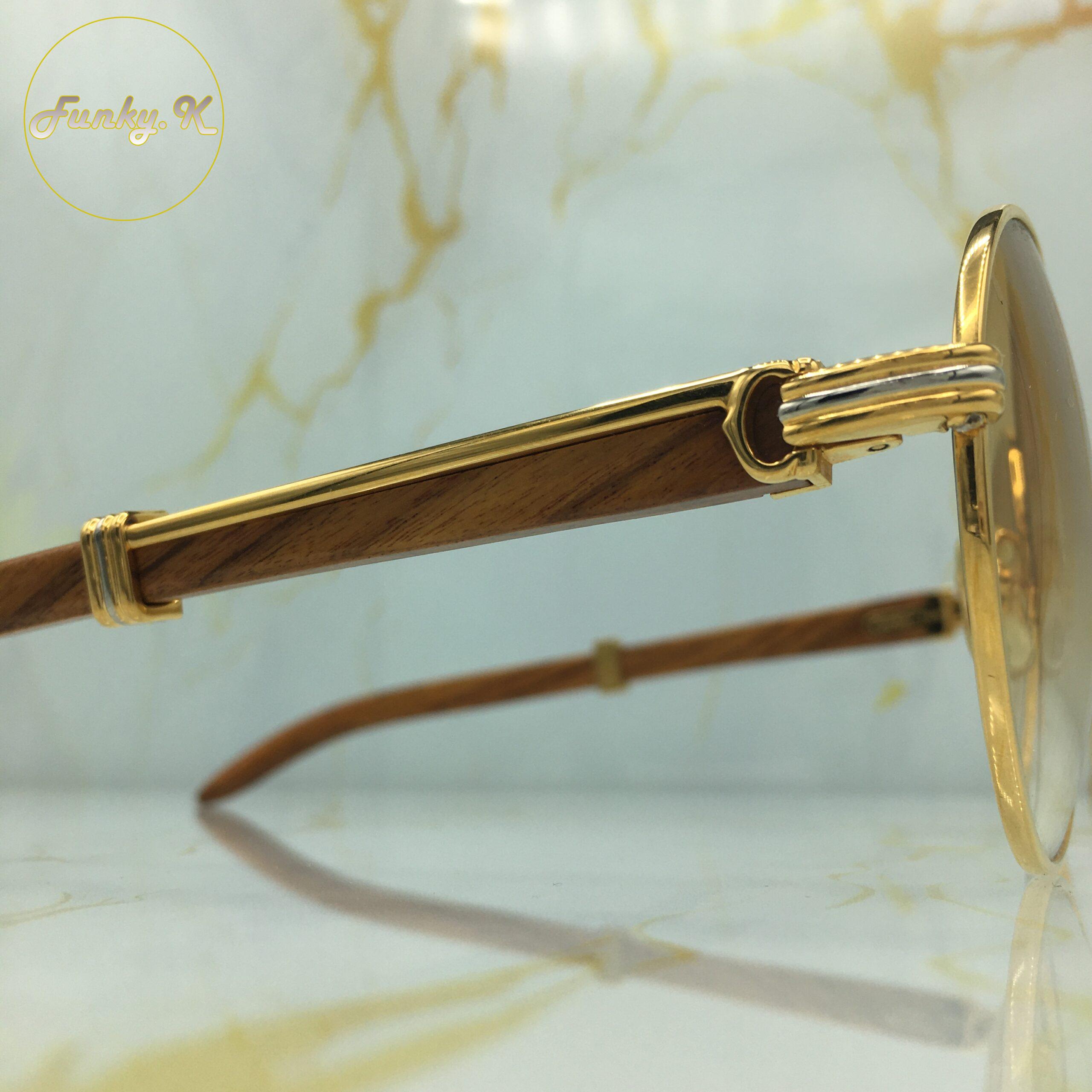 Cartier Bagatelle 1990 Large (Palisander Wood) – Image 13