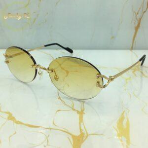 Cartier Rimless Gold C Décor Godrons (2025)