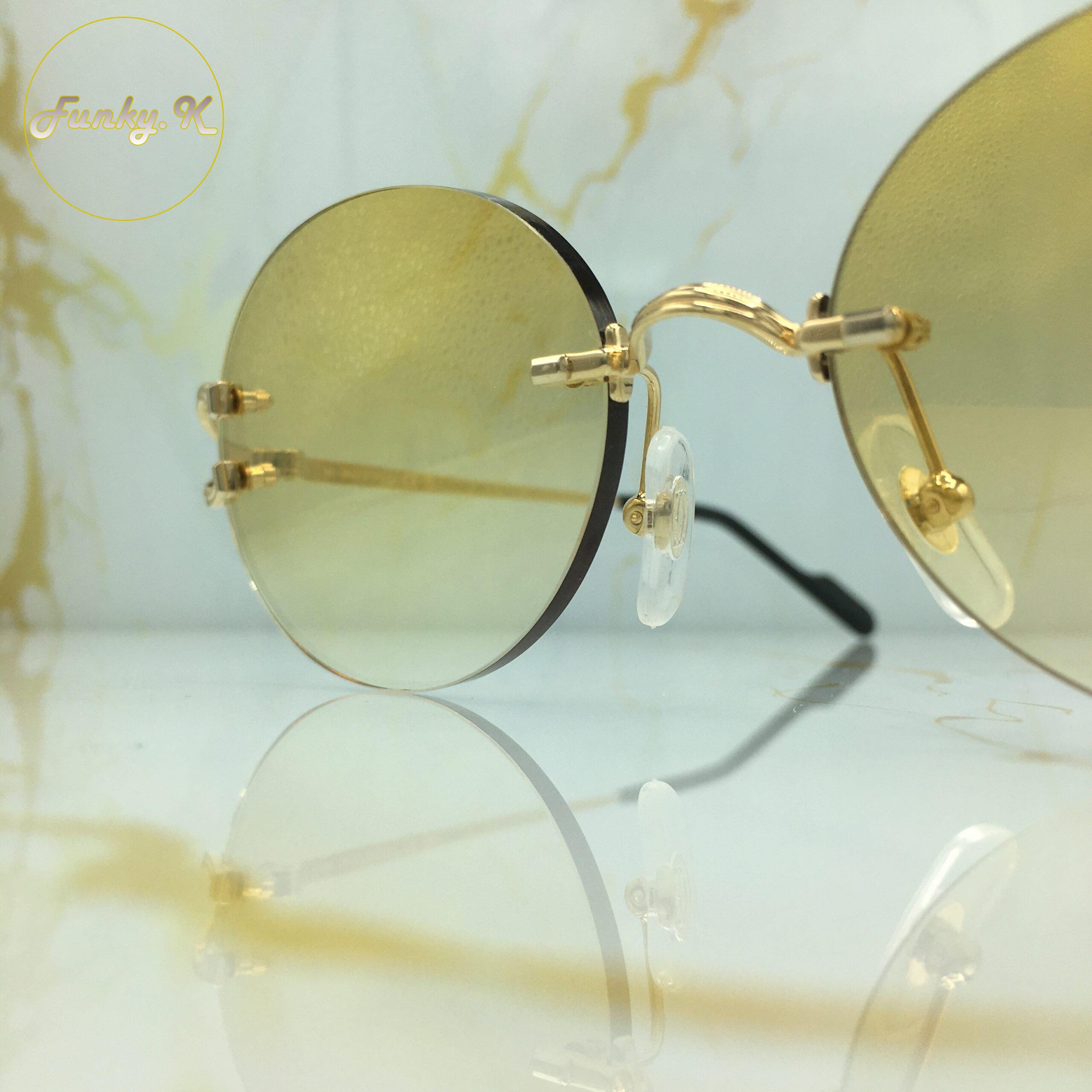 Cartier Rimless Gold C Décor Godrons (2025) – Image 5