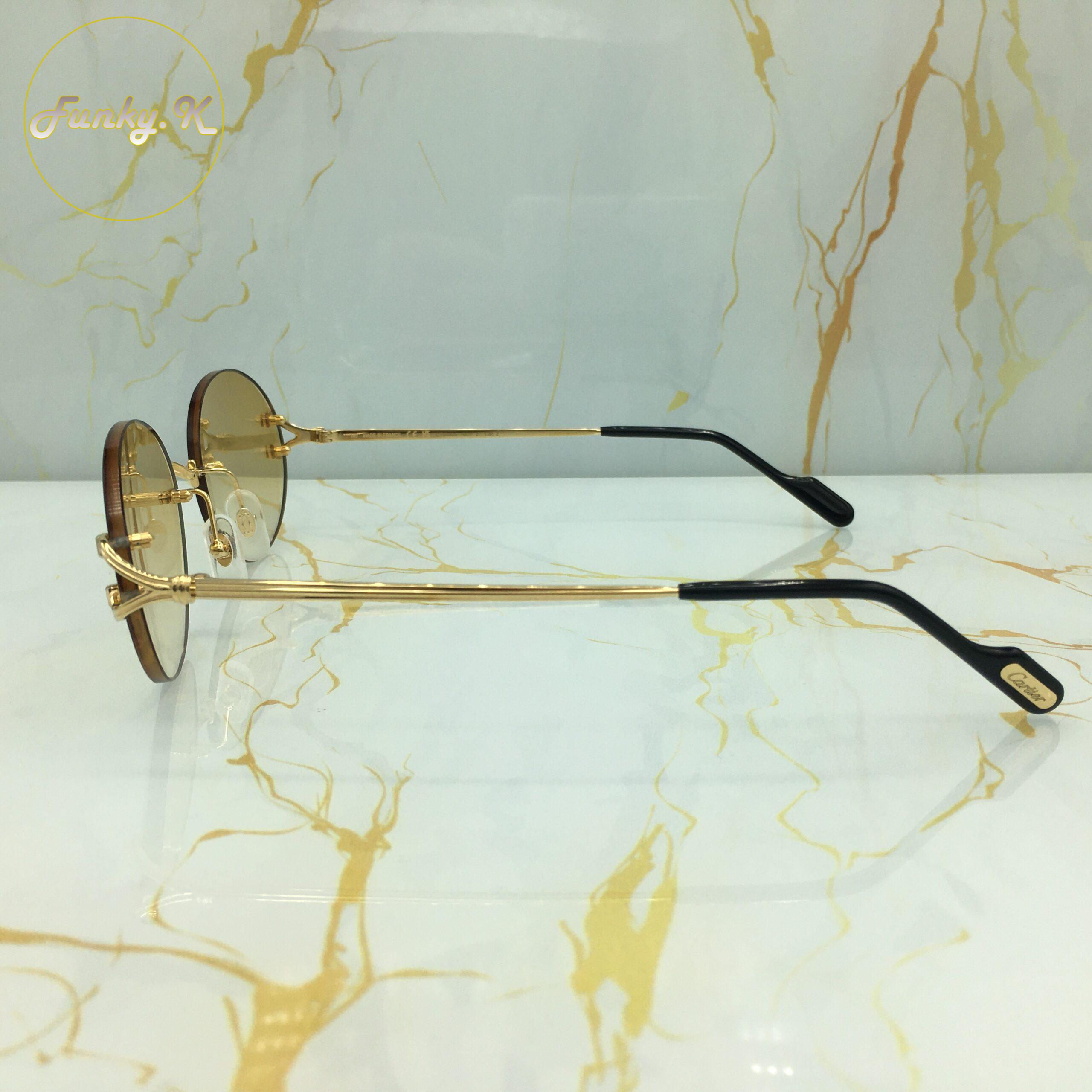 Cartier Rimless Gold C Décor Godrons (2025) – Image 8