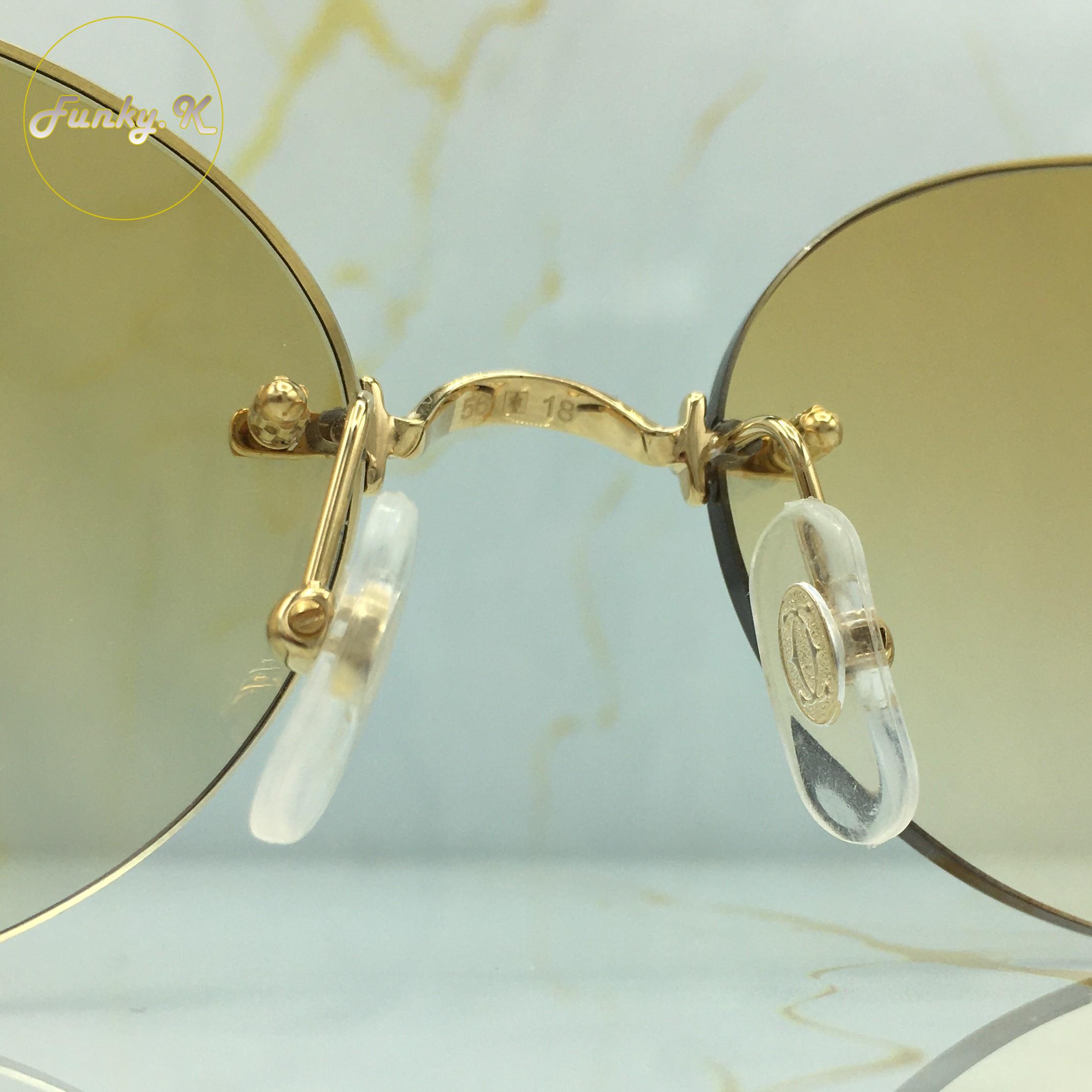 Cartier Rimless Gold C Décor Godrons (2025) – Image 9