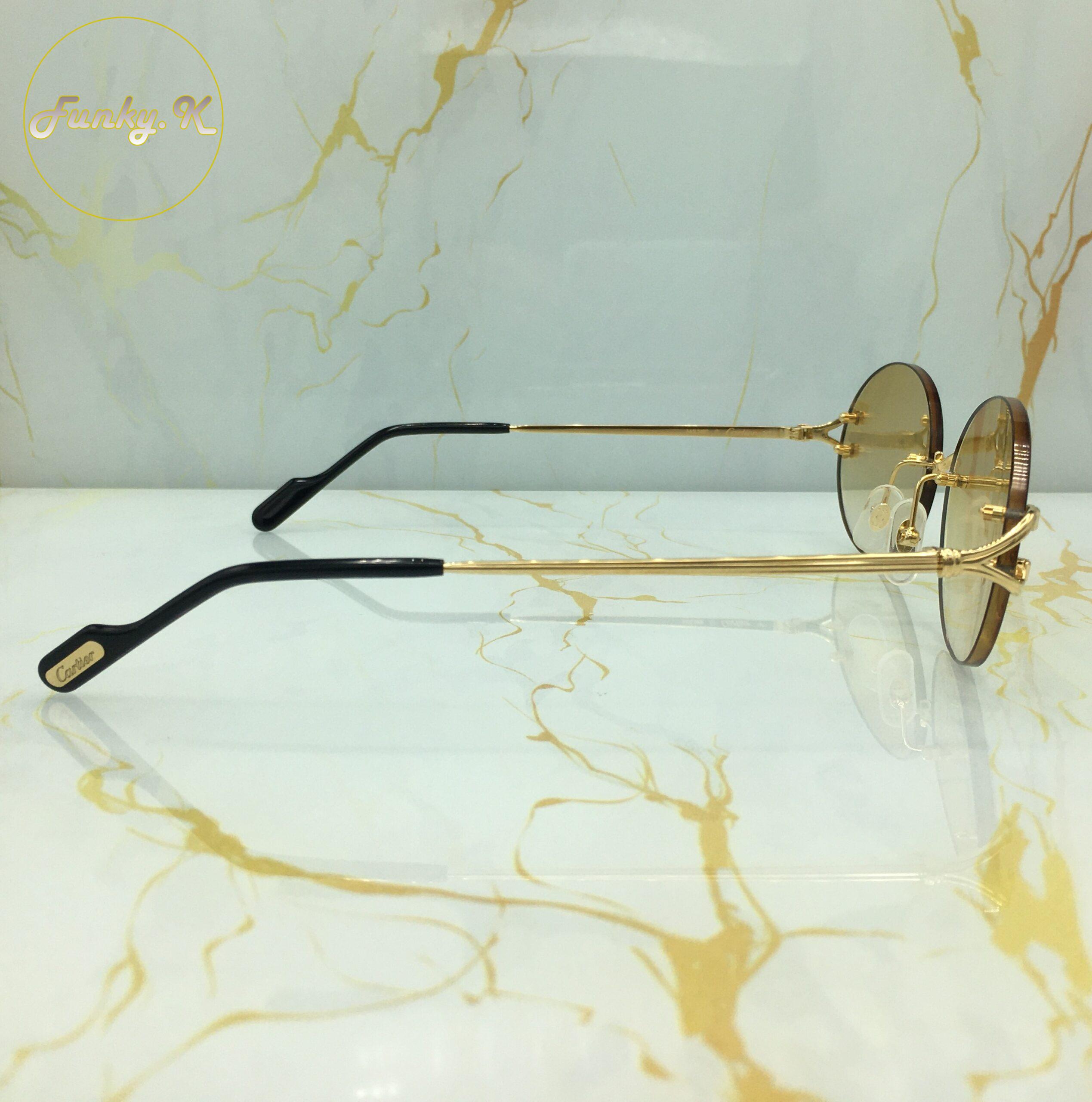 Cartier Rimless Gold C Décor Godrons (2025) – Image 17