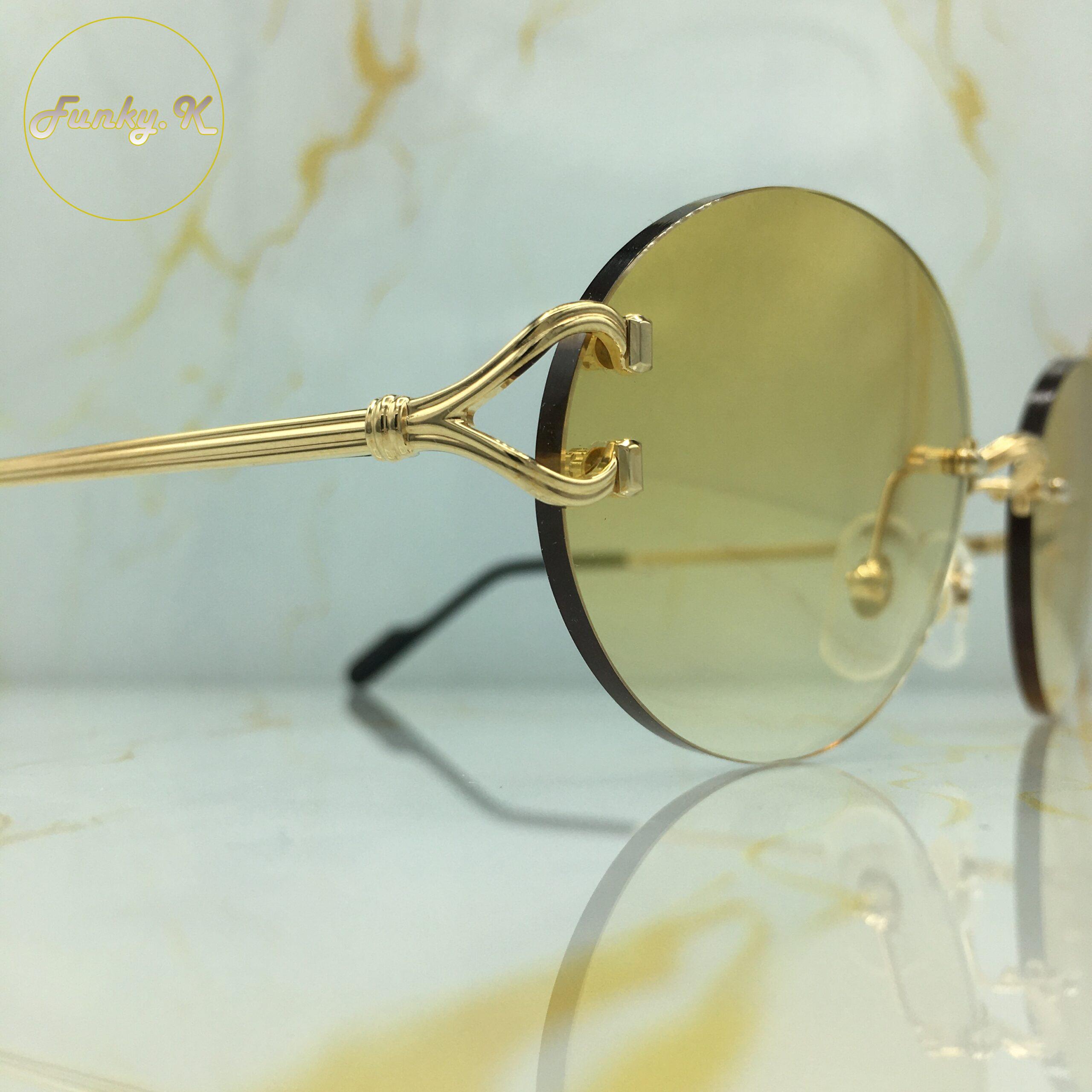 Cartier Rimless Gold C Décor Godrons (2025) – Image 14