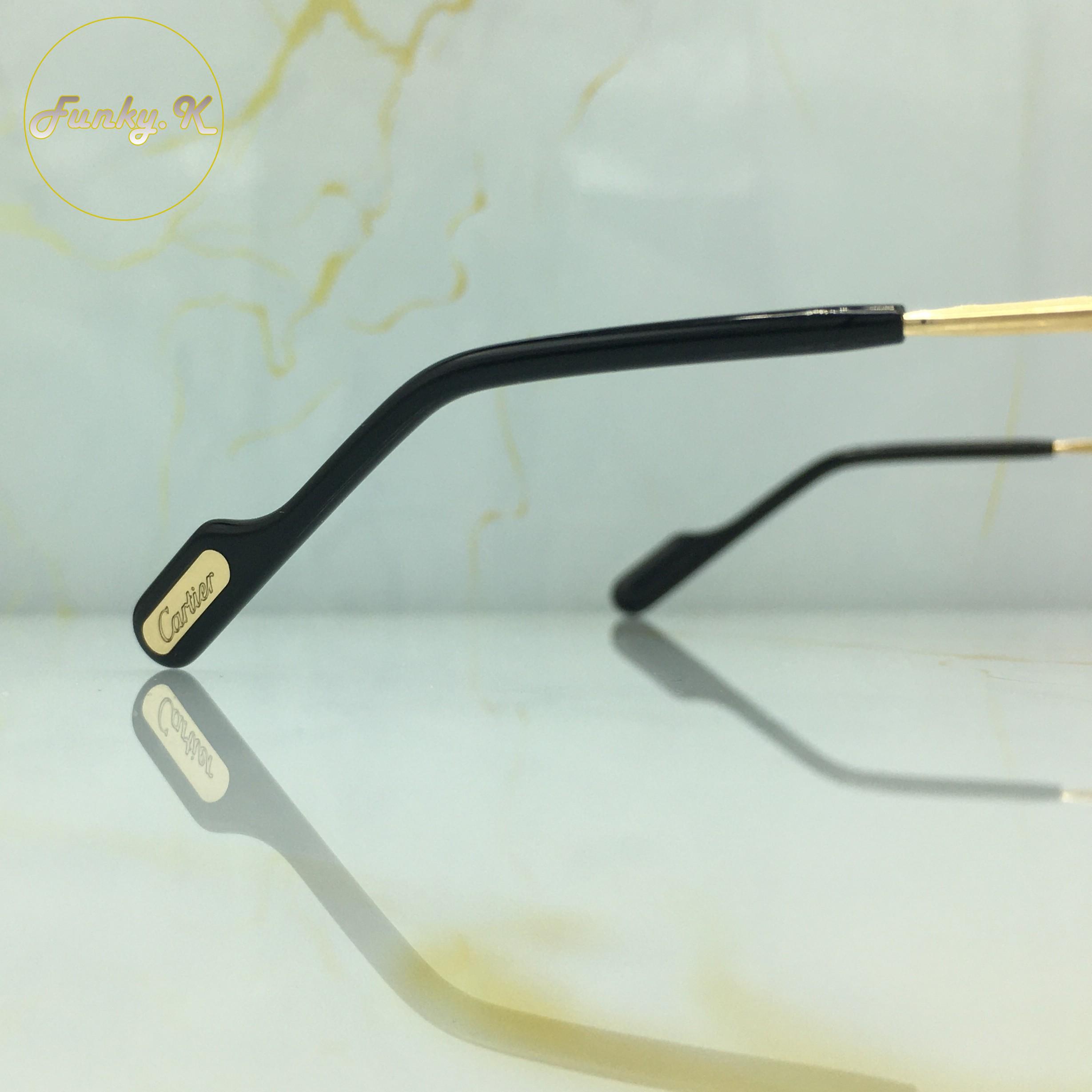 Cartier Rimless Gold C Décor Godrons (2025) – Image 18