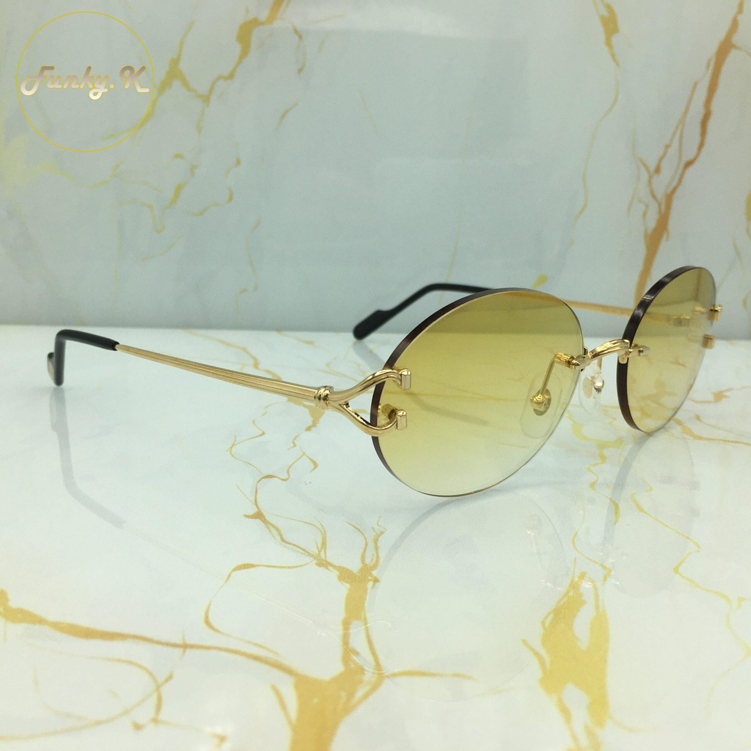 Cartier Rimless Gold C Décor Godrons (2025) – Image 11