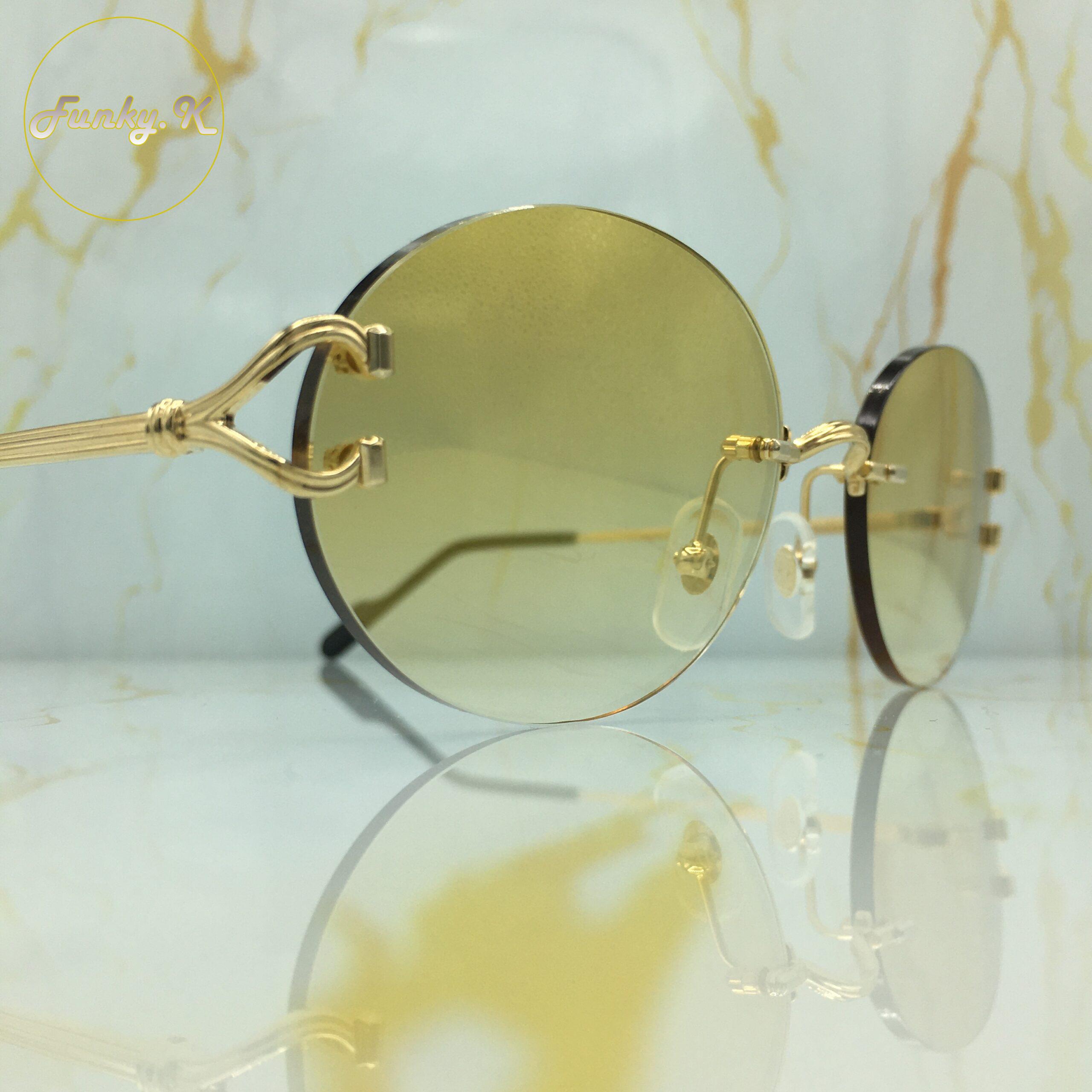 Cartier Rimless Gold C Décor Godrons (2025) – Image 16