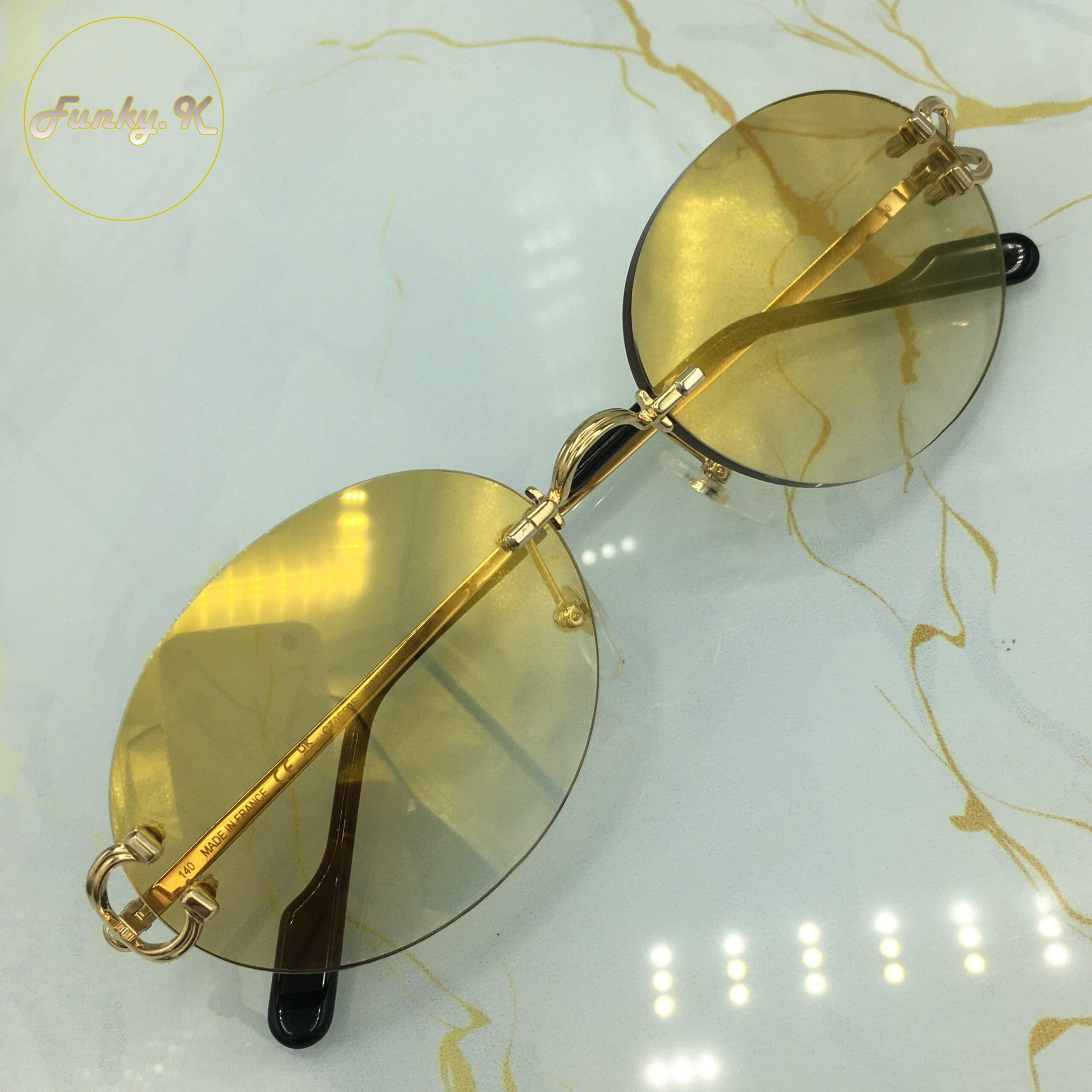 Cartier Rimless Gold C Décor Godrons (2025) – Image 19