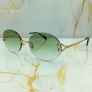 Cartier Rimless Gold C Décor Godrons (2025)