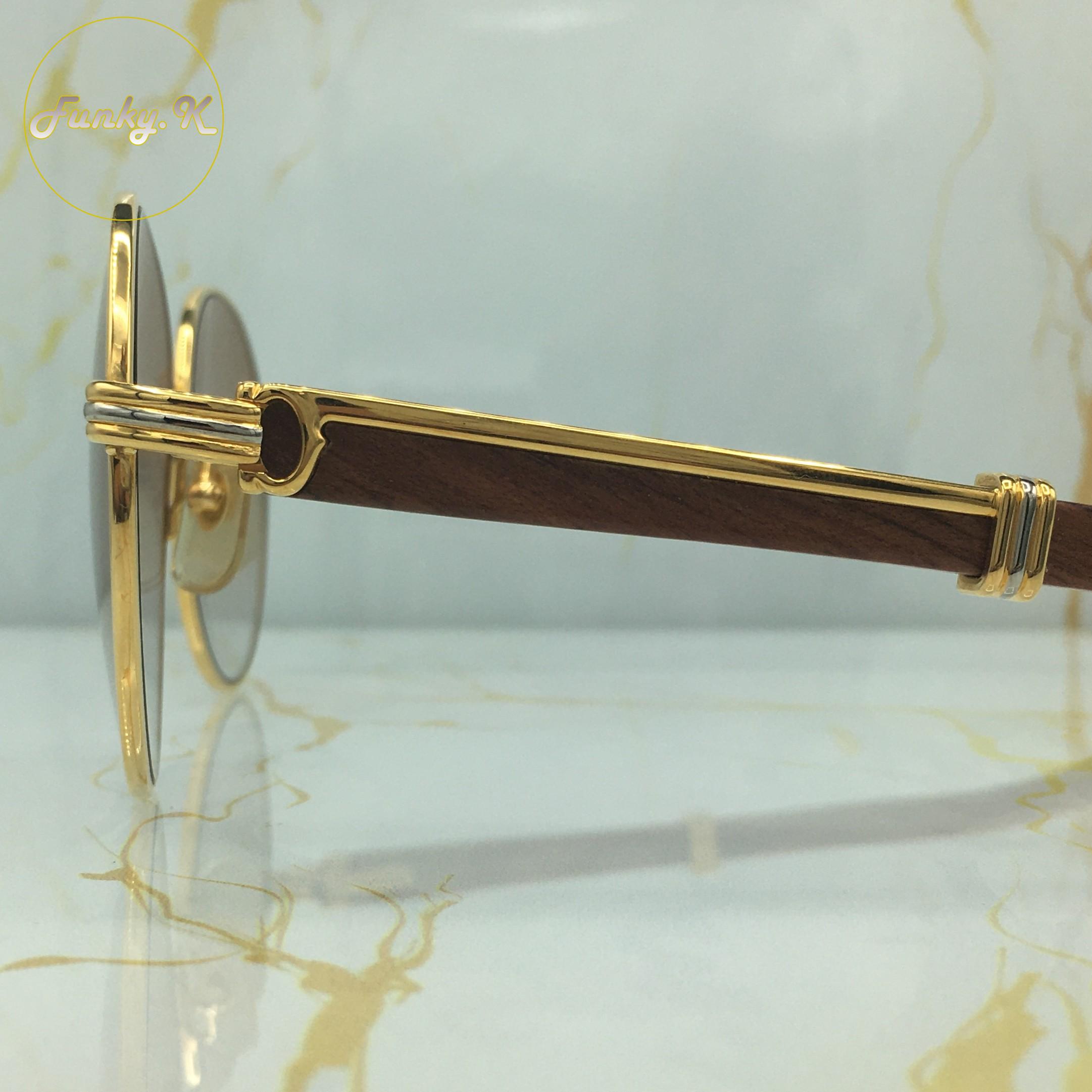 Cartier Bagatelle Bubinga 1990 (Large) – Image 5