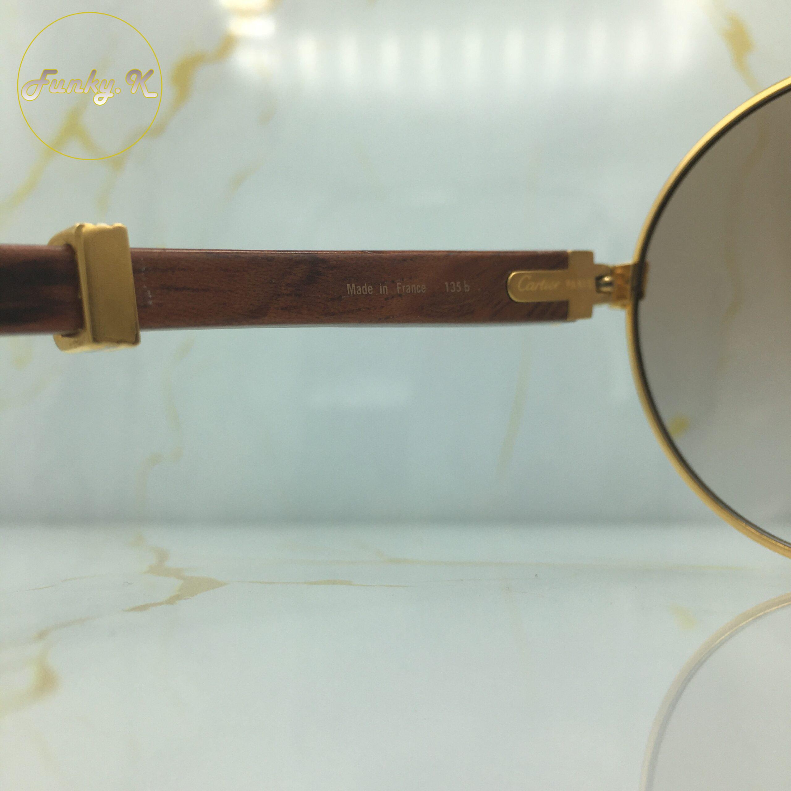 Cartier Bagatelle Bubinga 1990 (Large) – Image 7