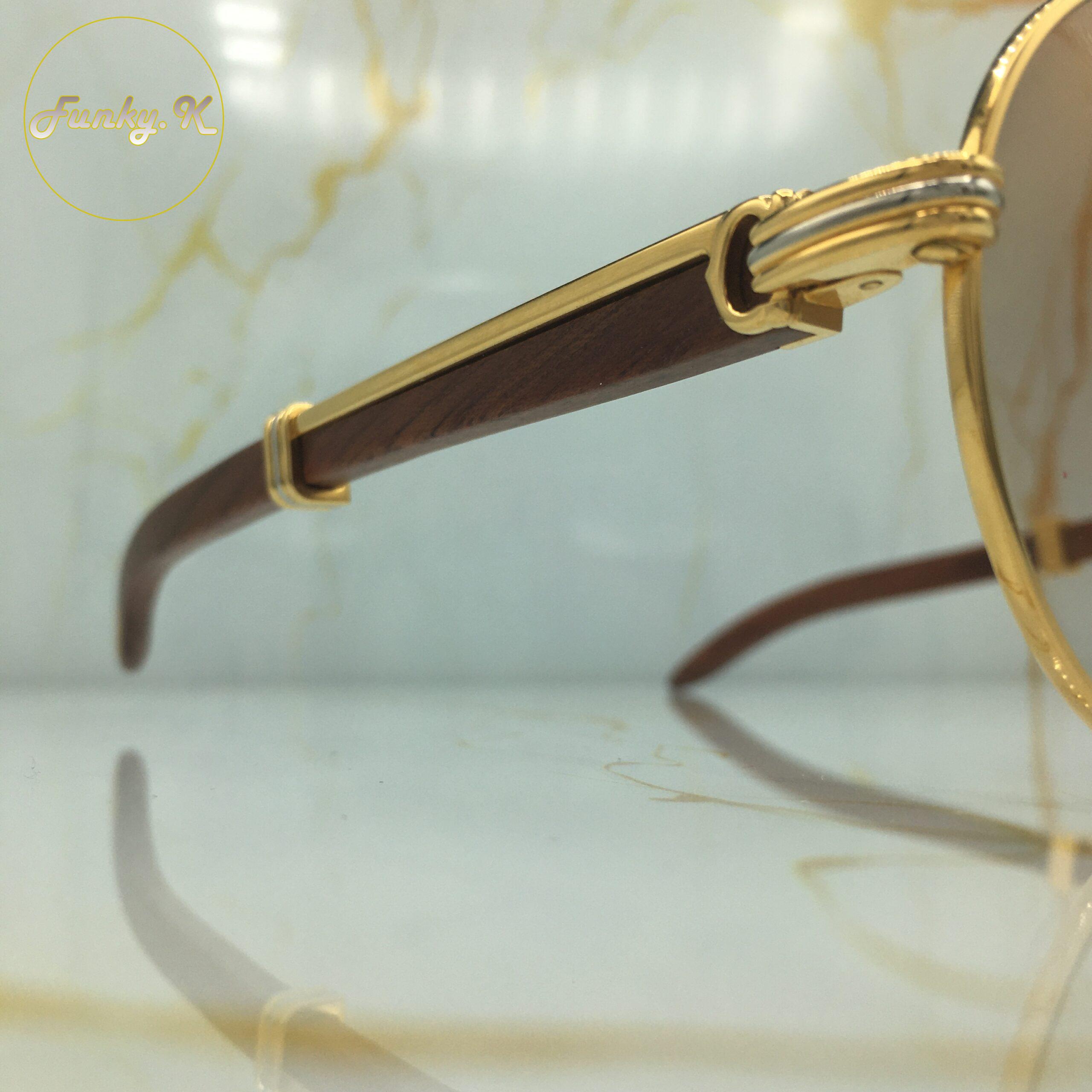 Cartier Bagatelle Bubinga 1990 (Large) – Image 13