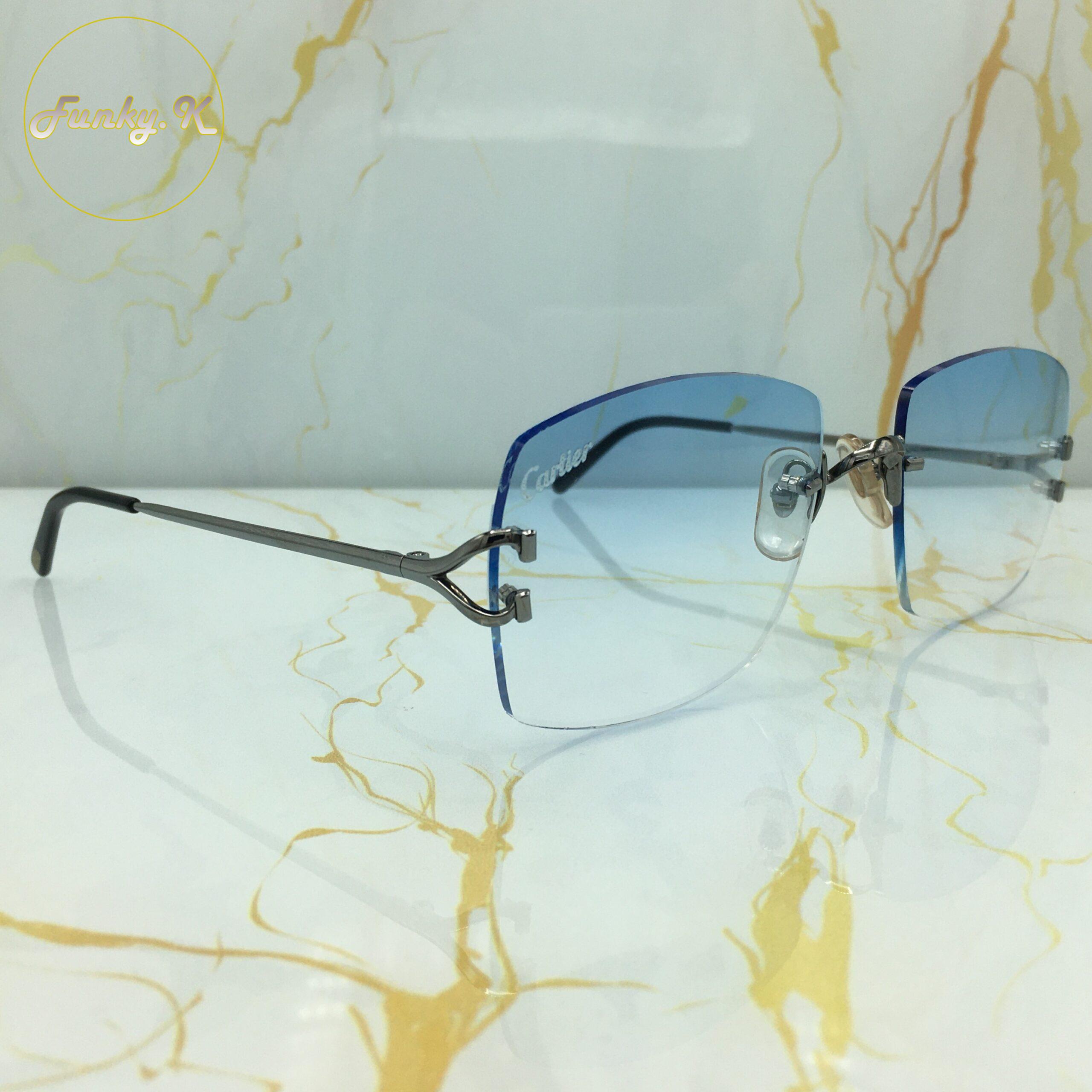 Cartier Décor C Rimless Ruthenium – Image 8