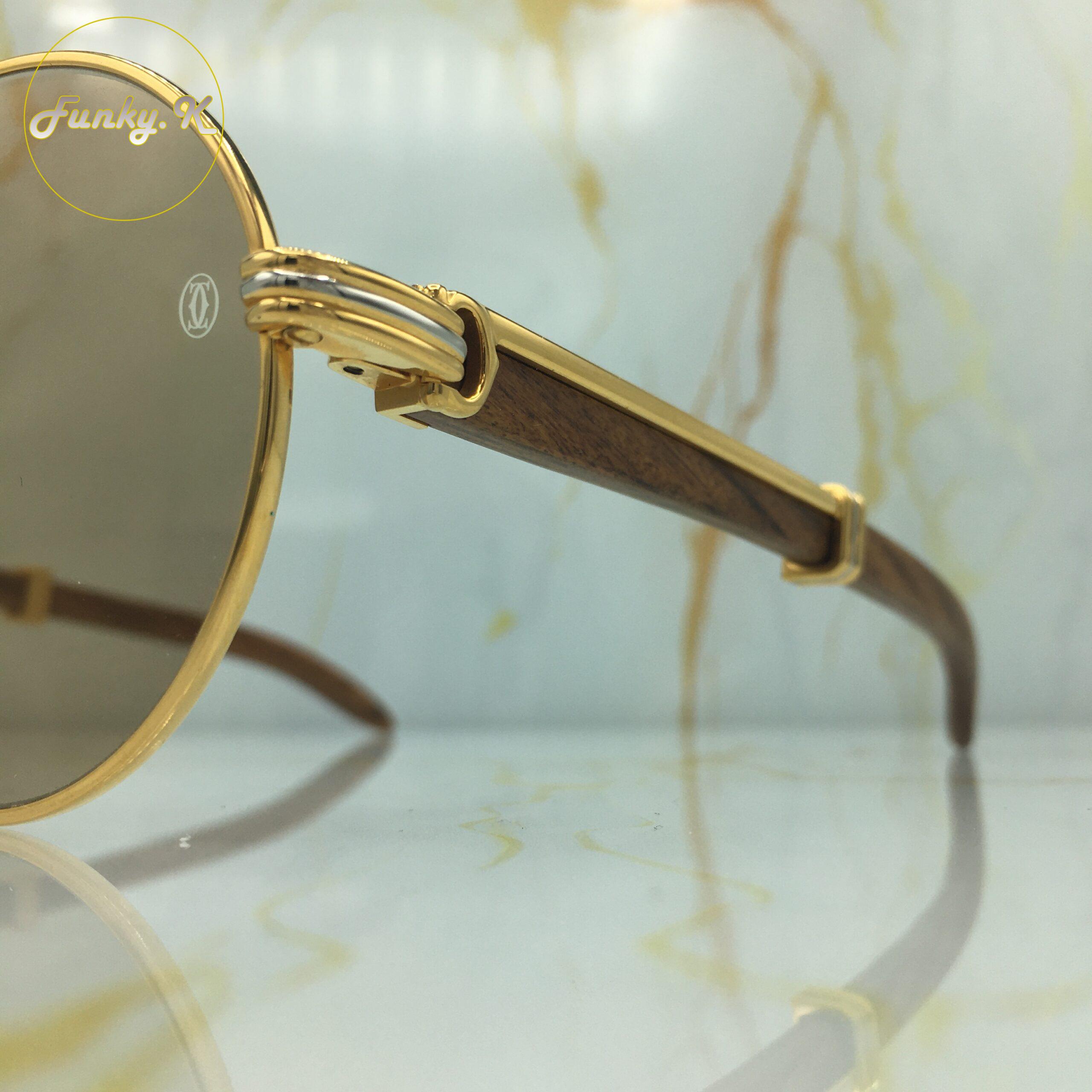 Cartier Bagatelle 1990 Large (Palisander Wood) – Image 6