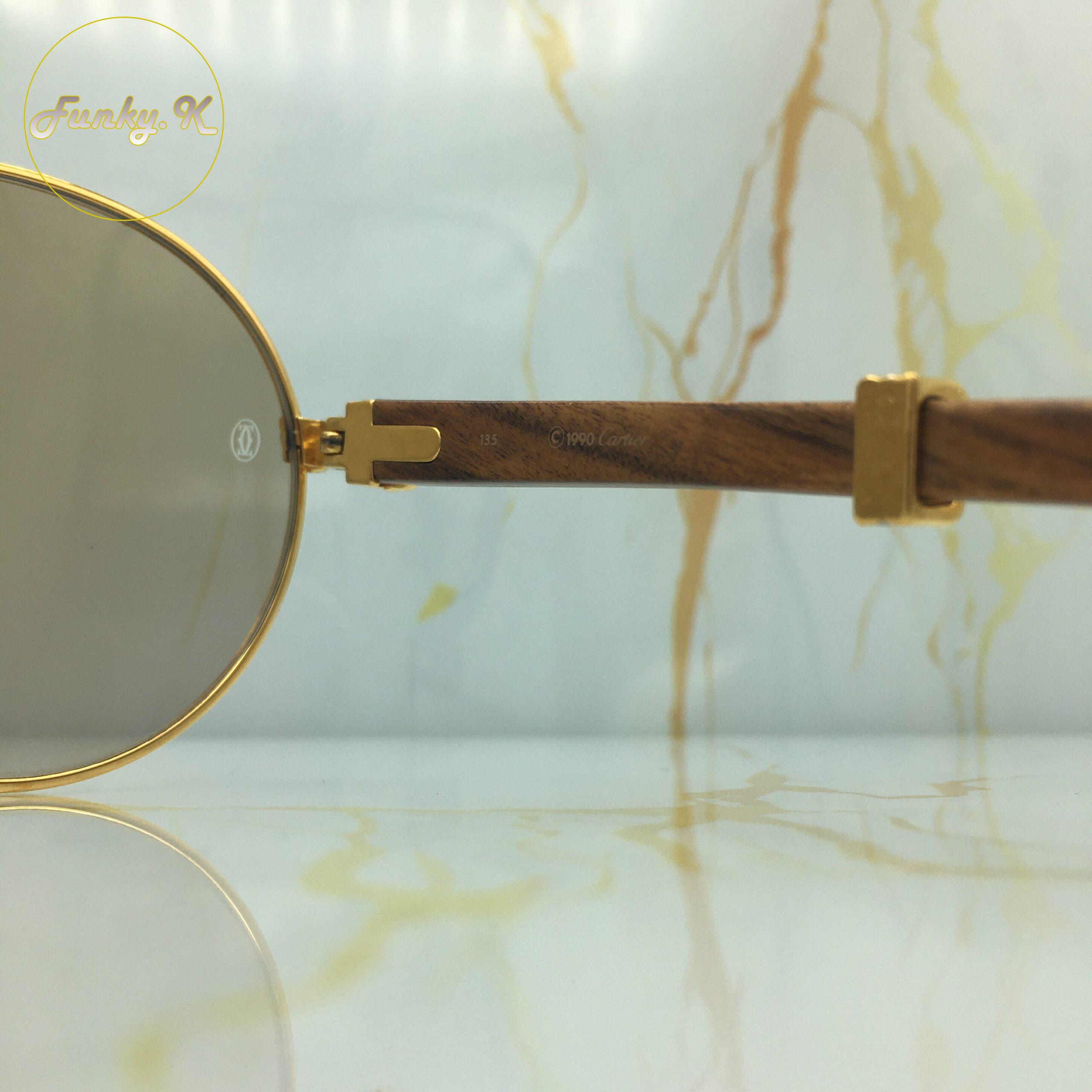 Cartier Bagatelle 1990 Large (Palisander Wood) – Image 12