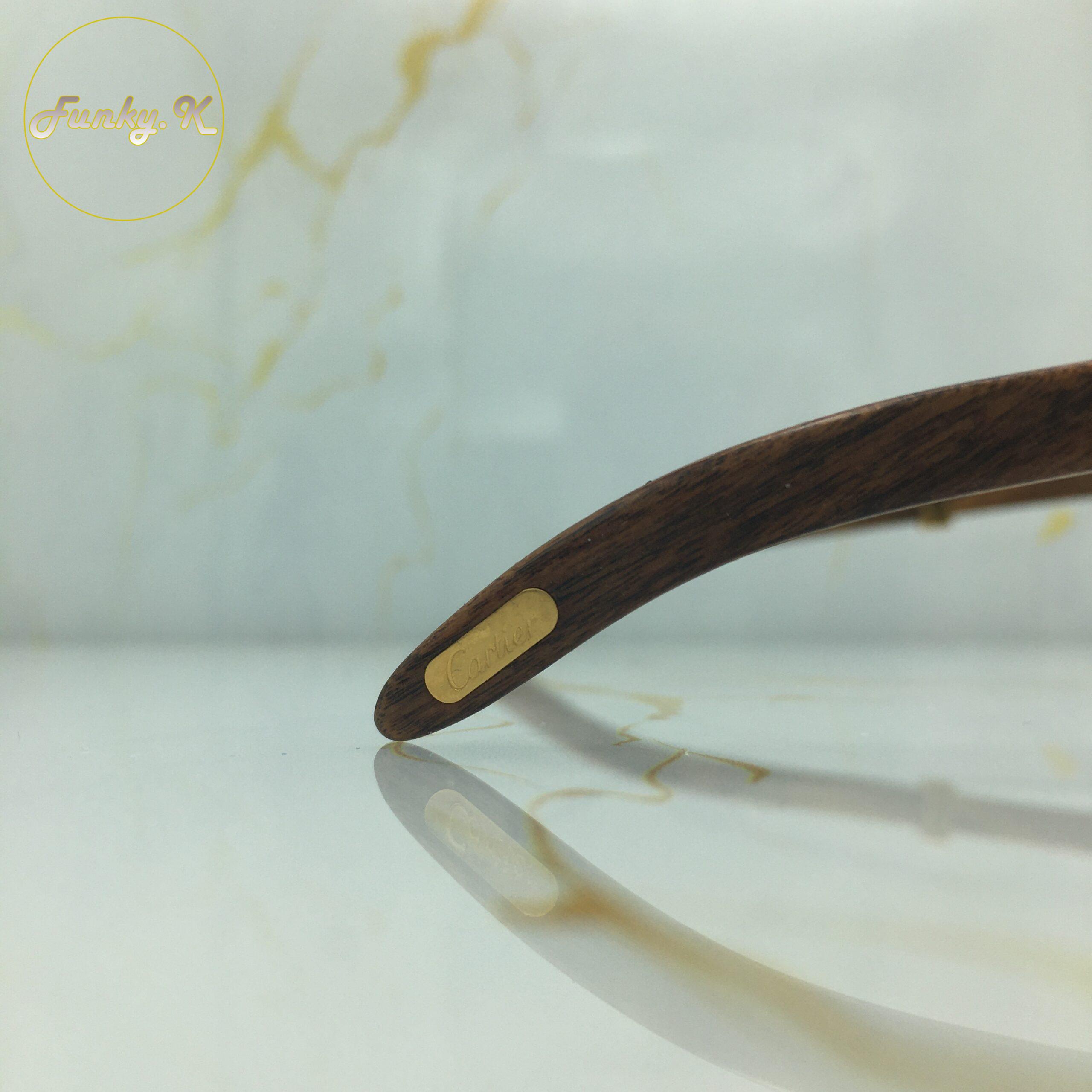 Cartier Bagatelle 1990 Large (Palisander Wood) – Image 18